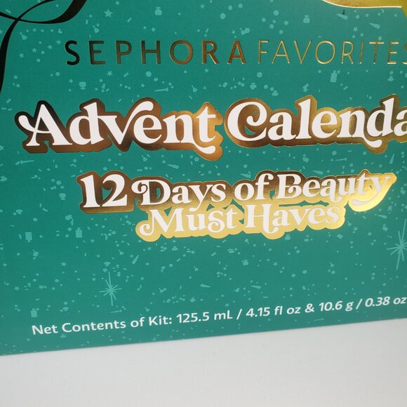Sephora Favorites 12 Days Of Beauty Holiday Advent Calendar Sealed - Picture 4 of 6